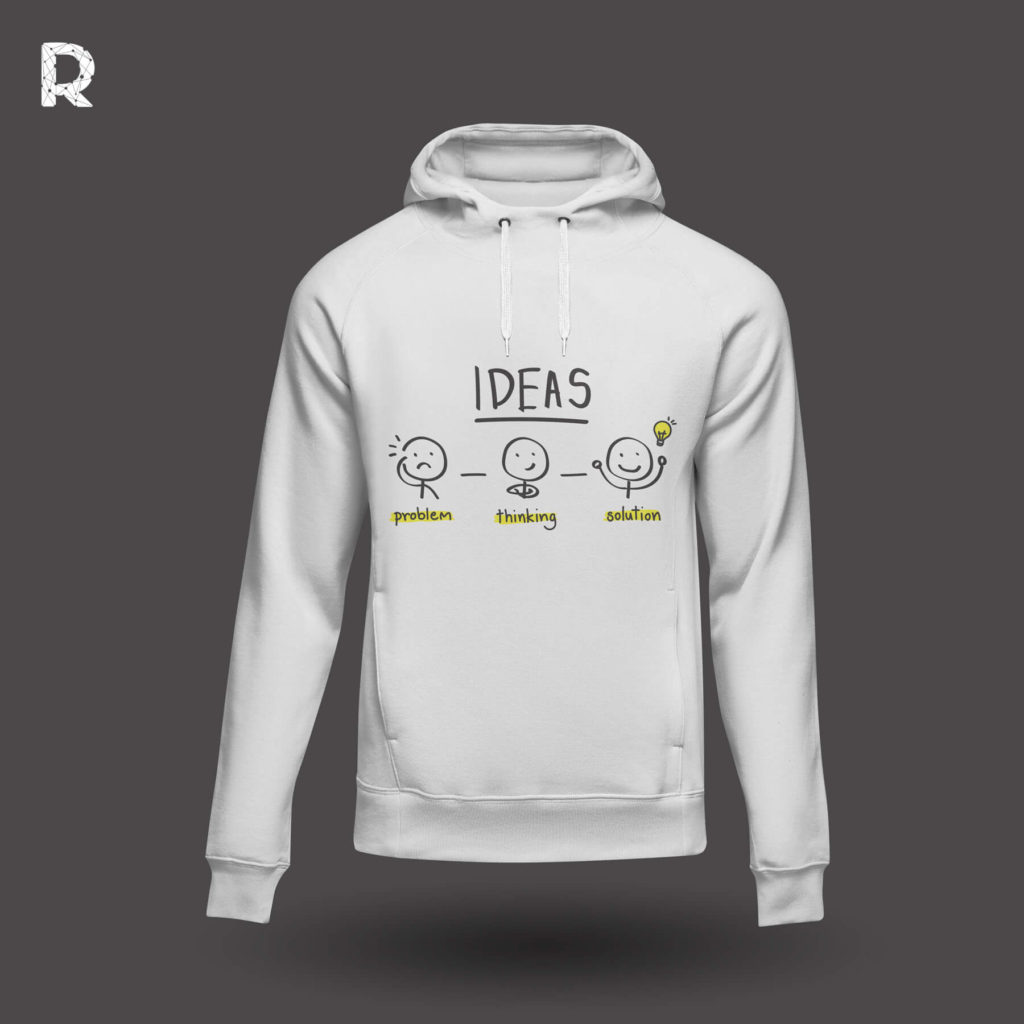 Grey Logo Hoodie